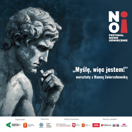 „Myślę, więc jestem!” | warsztaty z Hanną Zwierzchowską | szkolne grupy zorganizowane (klasy I-IV)
